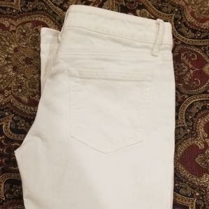 Gap Jeans 1969 White Sexy Boot
